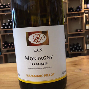 Jean-Marc Pillot ‘19 Montagny “Les Bassets” Blanc