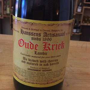 Hanssens Oude Kriek Lambic - singles