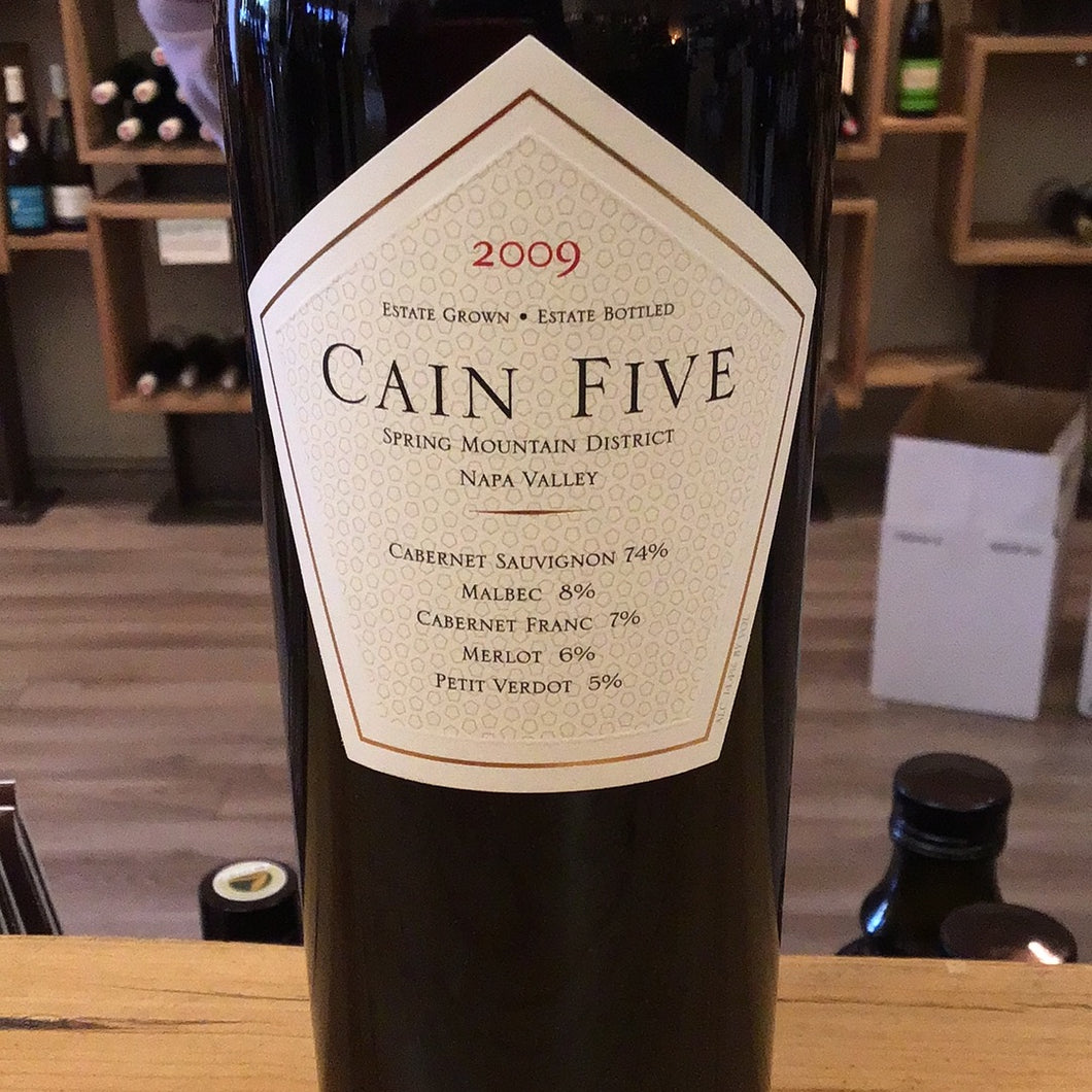 Cain Vineyard ‘09 Cain Five Red blend